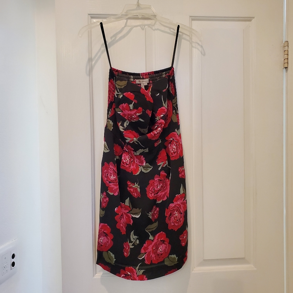BG BCBGeneration Strapless Rose Dress